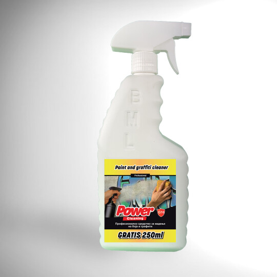 Image of Power Cleaning G10 професионално средство за вадење на боја и графити. 1 литар