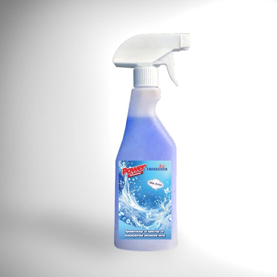 Image of Power Cleaning AIR Freshener Blue Active Ароматизаер за простор со мирис на океански ноти. 500ml