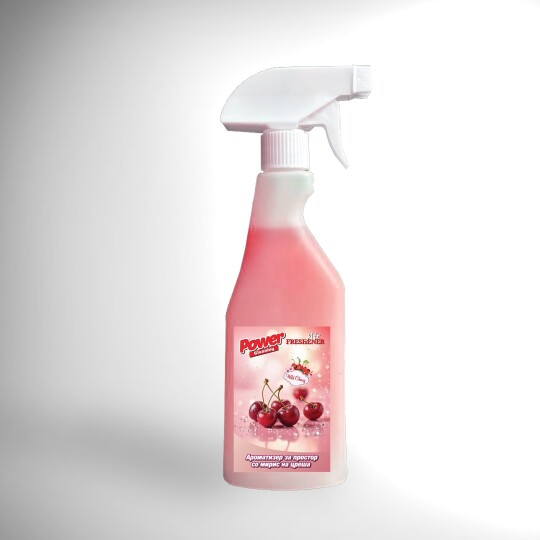 Image of Power Cleaning AIR Freshener Wild Cherry  Ароматизаер за простор со мирис на цреша. 500ml
