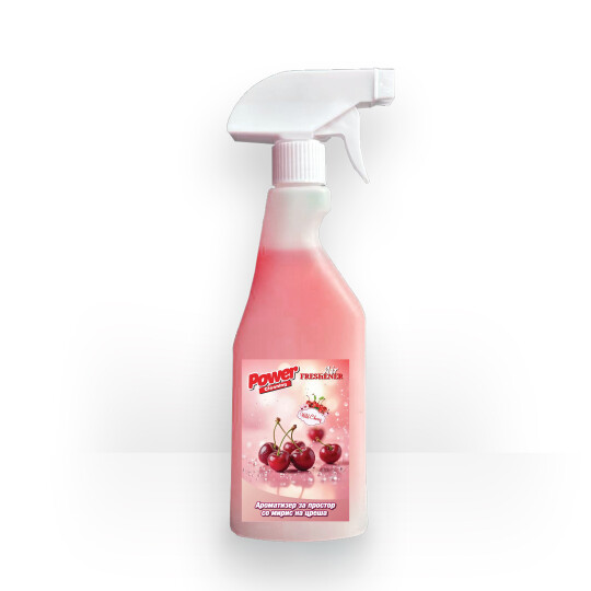 Image of Power Cleaning AIR Freshener Wild Cherry  Ароматизаер за простор со мирис на цреша. 500ml