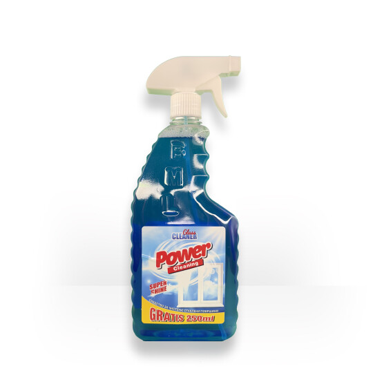 Image of Power Cleaning Brilijant - средство за чистење на стаклени површини, огледала и прозори. 1 литар