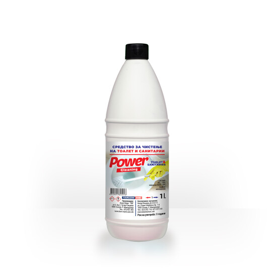 Image of Power Cleaning Fix средство за чистење тоалет и санитарија. 1 литар