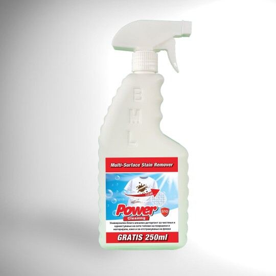 Image of Power Cleaning S10 - универзален детергент за чистење и одмастување на сите типови површини и материјали, како и за отстранување на флеки. 1 литар