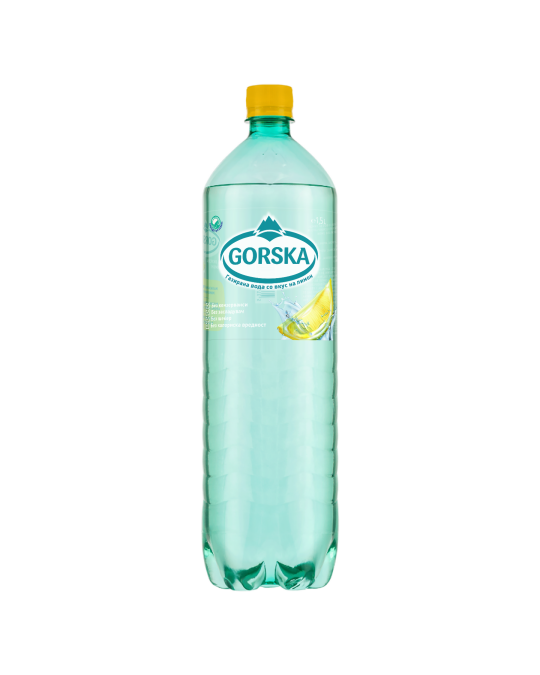 Image of Горска вода газирана со вкус на лимон 1,5l