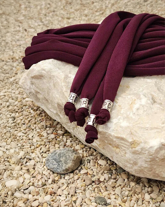Image  of Burgundy | Long Laces