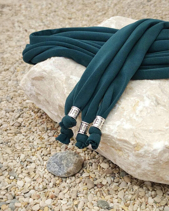 Image  of Dark Green | Long Laces