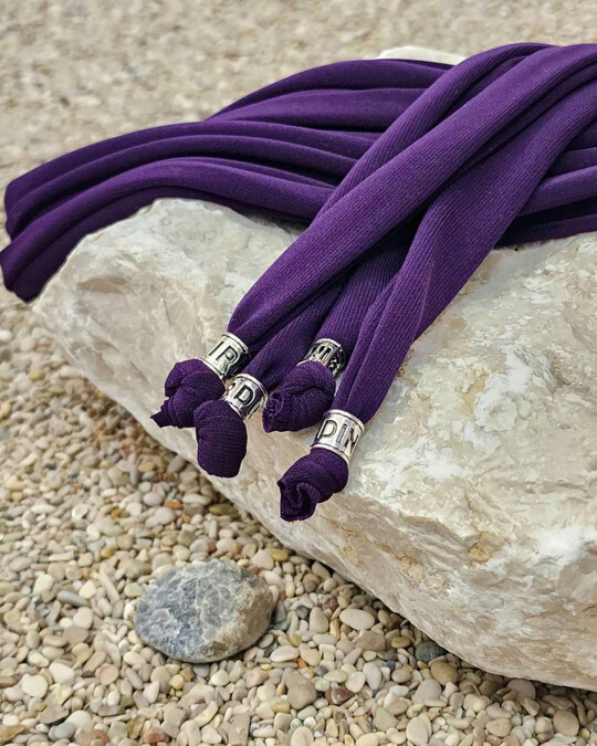 Image  of Dark Purple | Long Laces