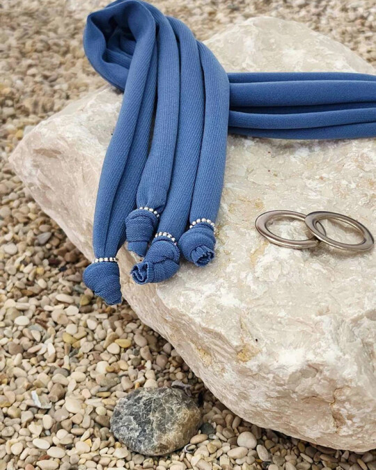 Image  of French Blue | Short Laces