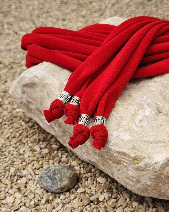 Image  of Red | Long Laces